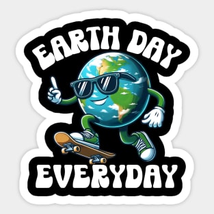 Earth day Every day 2024 Sticker